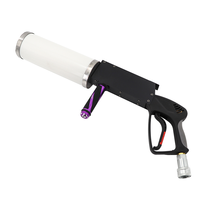 Professional Stage Effect Handheld Disco DJ Equipment Jet LED CO2 Gun for Hotel Use